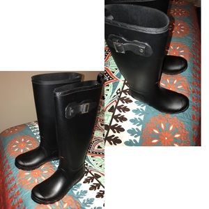 Capelli NewYork Rainboots / Columbia Rain Jacket